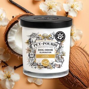 Pet Pourri candle in Scent Canine Coconut 7.5 oz from Poo-Pourri BRANDNEW